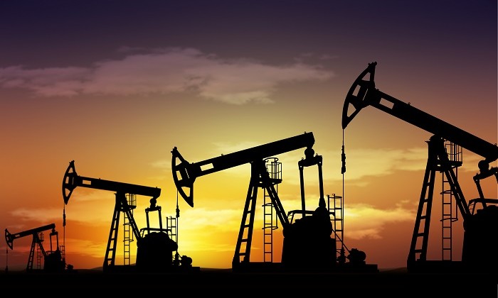 pump jack oil field